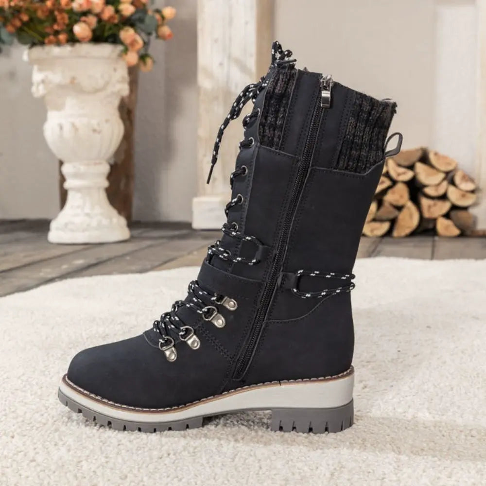 ThermoConfort – Orthopädische Winterstiefel Damen Gefüttert für Optimalen Komfort und Wärme 3