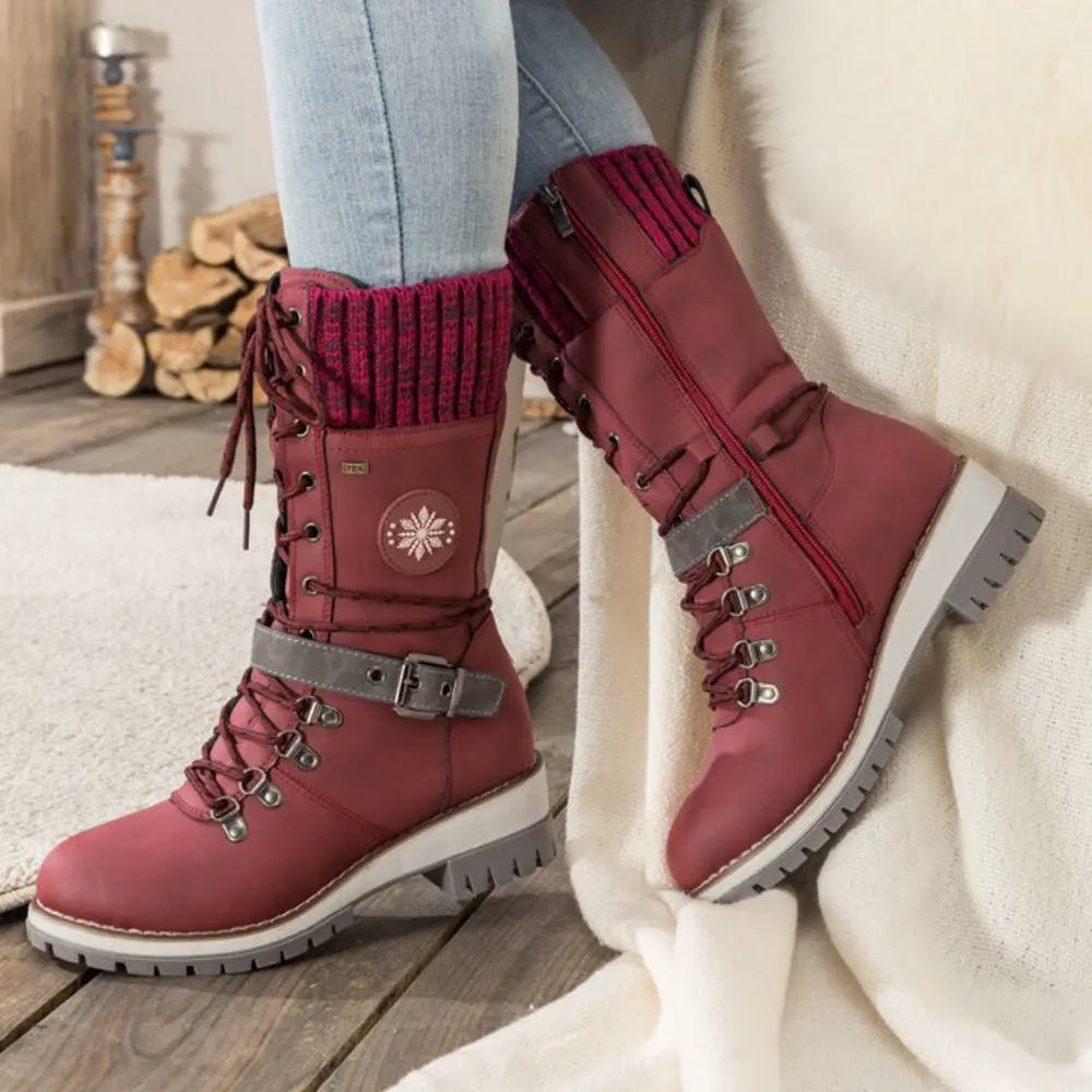 ThermoConfort – Orthopädische Winterstiefel Damen Gefüttert für Optimalen Komfort und Wärme 4
