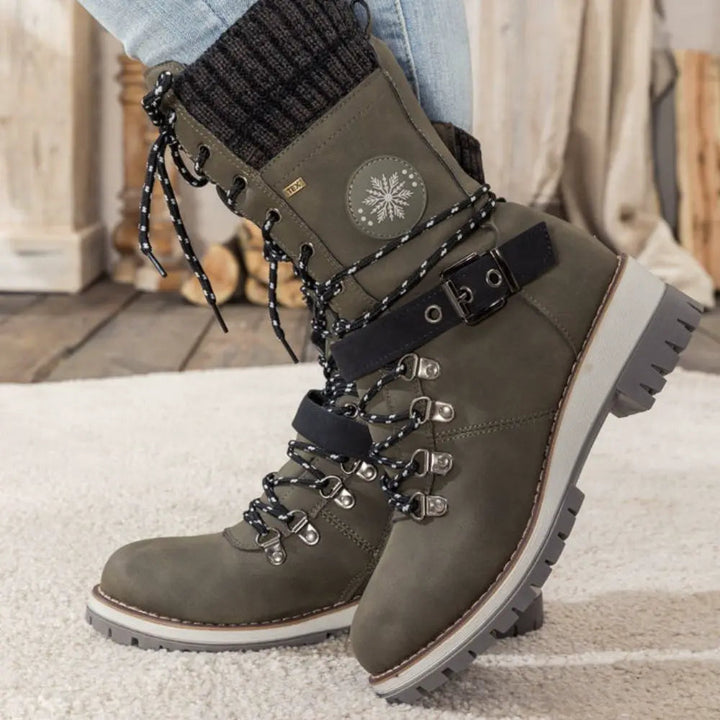 ThermoConfort – Orthopädische Winterstiefel Damen Gefüttert für Optimalen Komfort und Wärme 6
