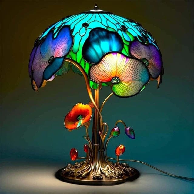 Tischlampe im Champignon-Design mit warmem Licht – Dekorative Lampe für eine zauberhafte Atmosphäre 3