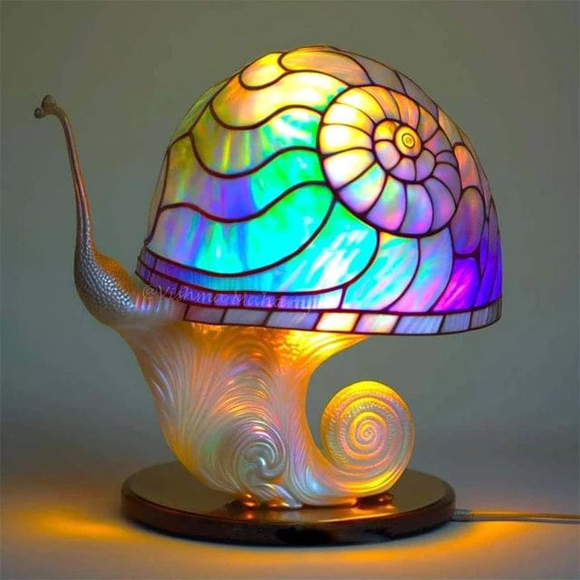 Tischlampe im Champignon-Design mit warmem Licht – Dekorative Lampe für eine zauberhafte Atmosphäre 6