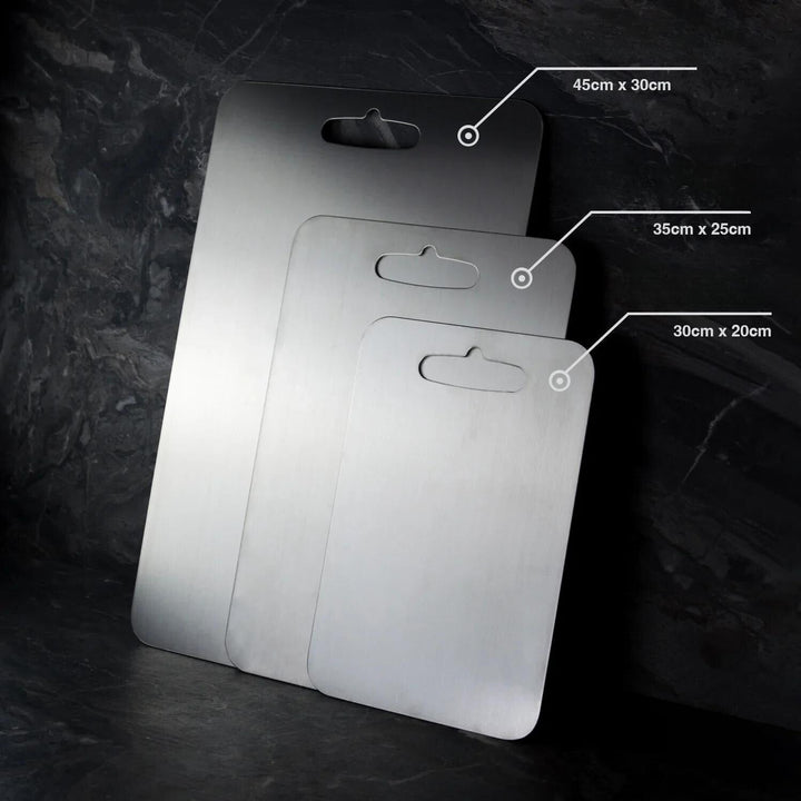 TitanPro – 100% Titan Schneidebrett Antibakteriell & Hygienisch, BPA-frei 0