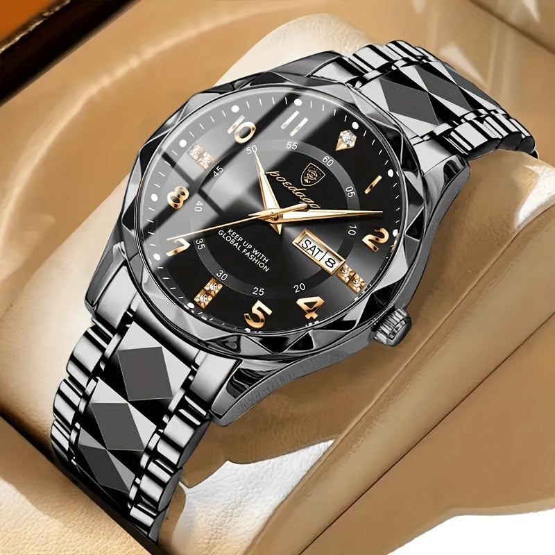 Titan Sportuhr Herren – Multifunktionale Wasserdichte Sportuhr mit Chronograph 1