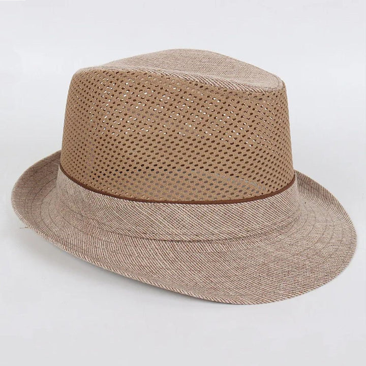 Trachtenhut Marius – Atmungsaktiver Vintage-Bowler-Hut für Frühling und Sommer 0
