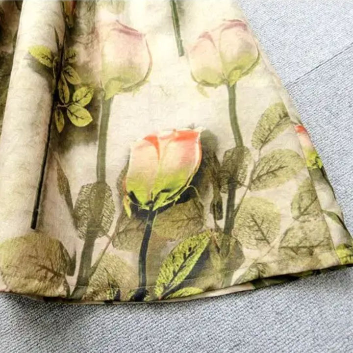 Trachtenrock Serena – Eleganter A-Linien-Rock mit Hochwertiger Stickerei für Damen 8