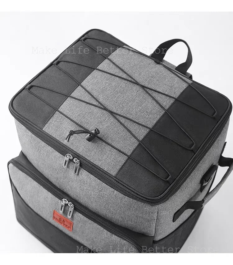 Tragbare Kühlbox Mit Trolley-Rädern – Isolierte Kühltasche Für Camping & Outdoor 5