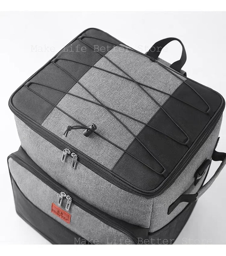 Tragbare Kühlbox Mit Trolley-Rädern – Isolierte Kühltasche Für Camping & Outdoor 5