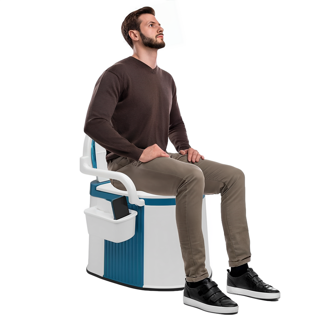 Tragbare Toilette Für Erwachsene – Ergonomisch, Leicht Und Ideal Für Camping 0