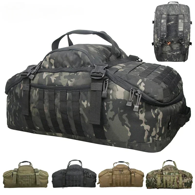 TrailTrek – Große Reisetasche aus 1000D-Polyester mit 3 Trageoptionen und viel Stauraum 1