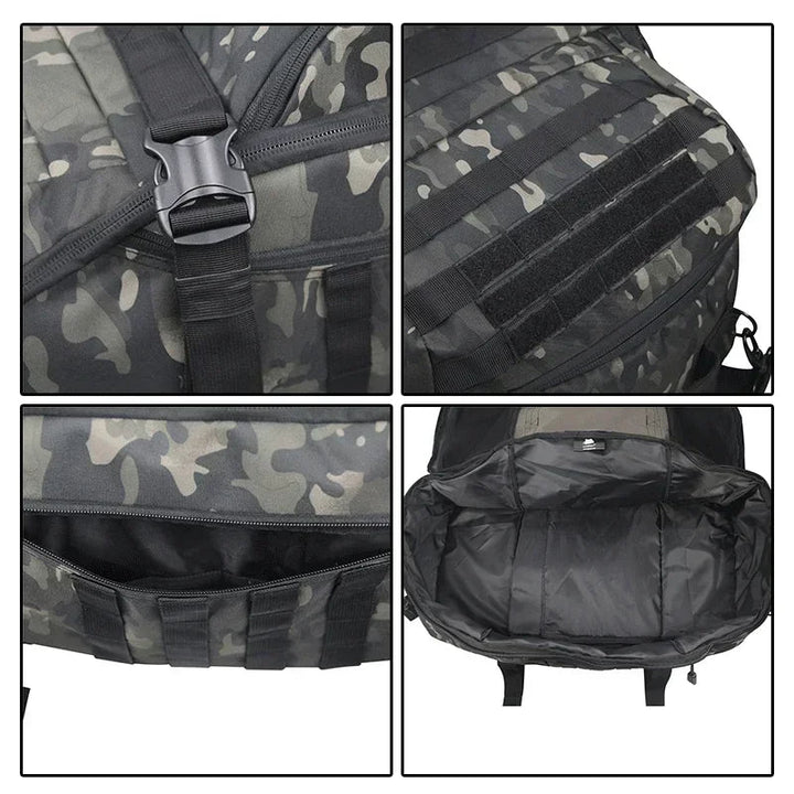 TrailTrek – Große Reisetasche aus 1000D-Polyester mit 3 Trageoptionen und viel Stauraum 3