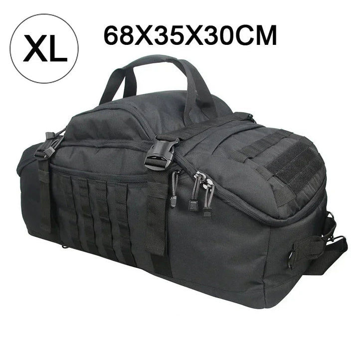 TrailTrek – Große Reisetasche aus 1000D-Polyester mit 3 Trageoptionen und viel Stauraum 6