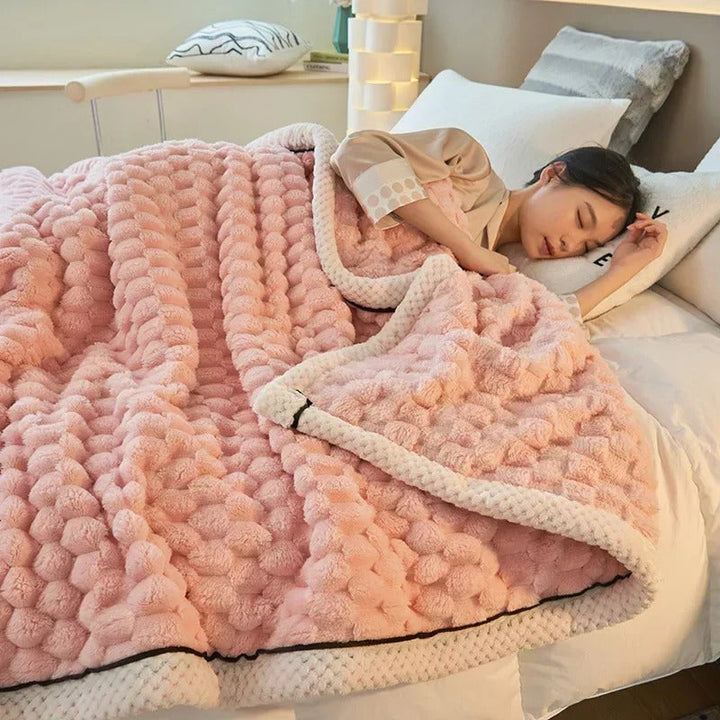 TurtleWarm – Doppellagige Kuscheldecke aus Coral Velvet für ultimativen Komfort 1