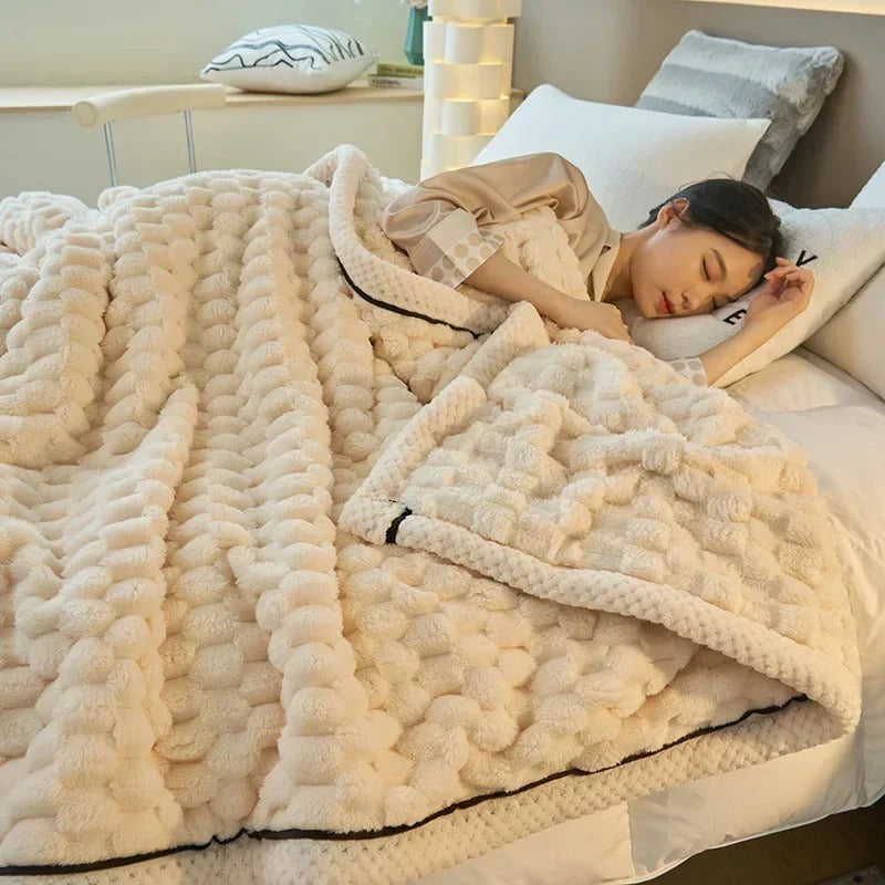 TurtleWarm – Doppellagige Kuscheldecke aus Coral Velvet für ultimativen Komfort 7