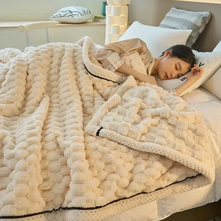 TurtleWarm – Doppellagige Kuscheldecke aus Coral Velvet für ultimativen Komfort 7