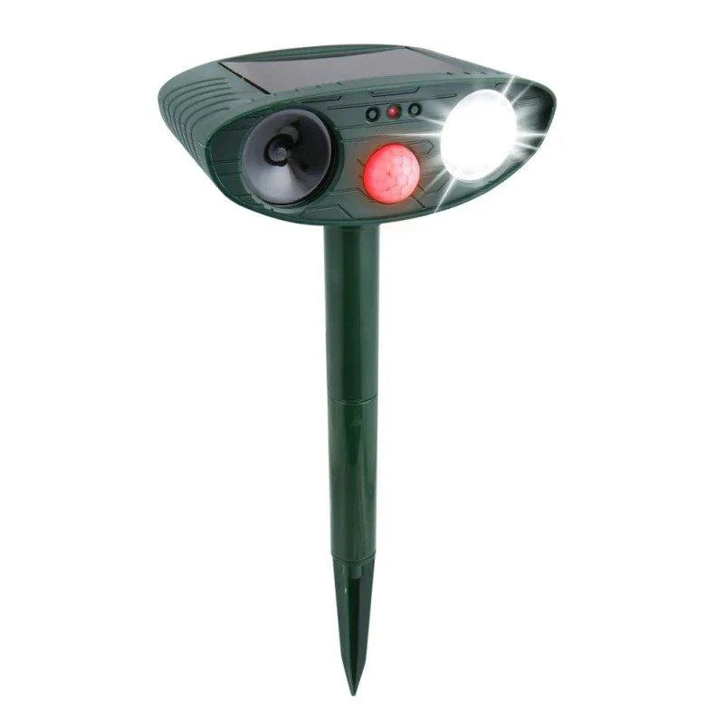 Ultraschall Tiervertreiber – 4er Set Solarbetriebene Rehvertreiber für Garten, Bewegungsaktiviert, Wetterfest 1