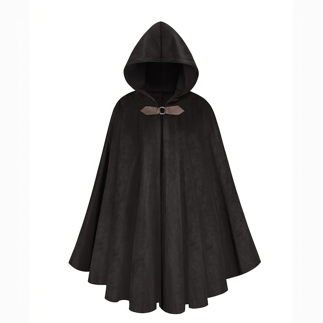 Unisex Halloween-Cape mit Kapuze – Langes, Weiches Polyester für Kostüme 0