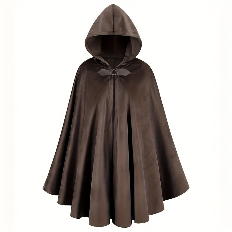 Unisex Halloween-Cape mit Kapuze – Langes, Weiches Polyester für Kostüme 2