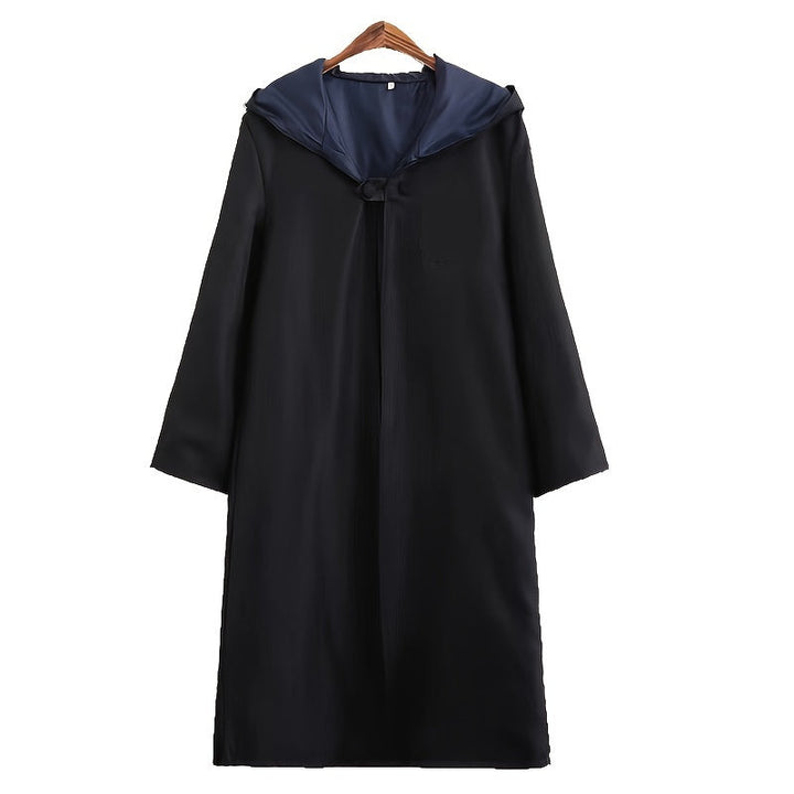 Unisex Magierkostüm mit Kapuze – Elegante Halloween-Verkleidung für alle 5
