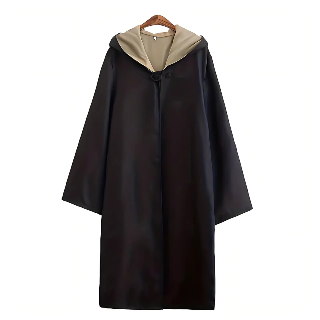 Unisex Magierkostüm mit Kapuze – Elegante Halloween-Verkleidung für alle 6