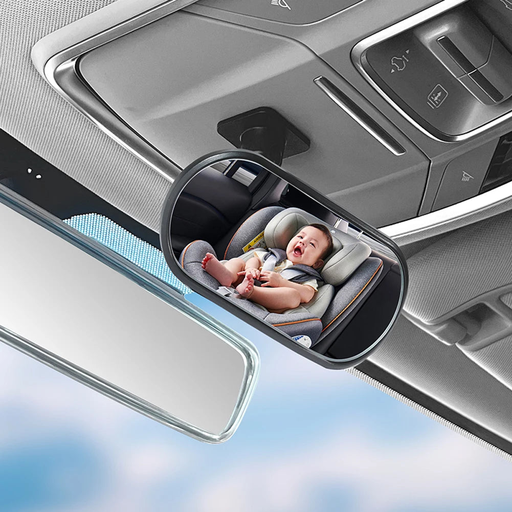 Universeller Baby Rückspiegel – 360° Verstellbarer Sicherheitsmonitor für Auto 0
