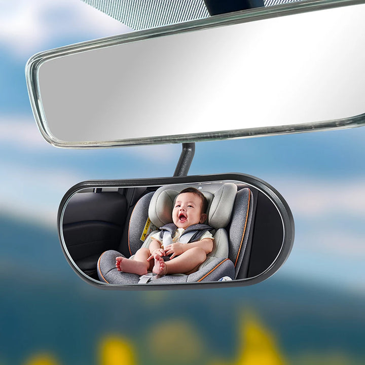 Universeller Baby Rückspiegel – 360° Verstellbarer Sicherheitsmonitor für Auto 3