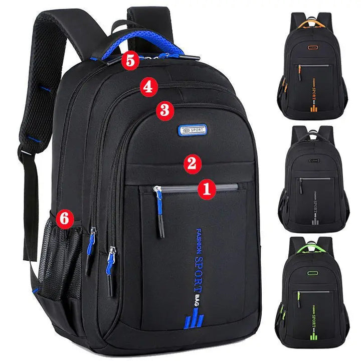 UrbanGuard – Wasserdichter Oxford Rucksack Herren mit Ergonomischem Design 7