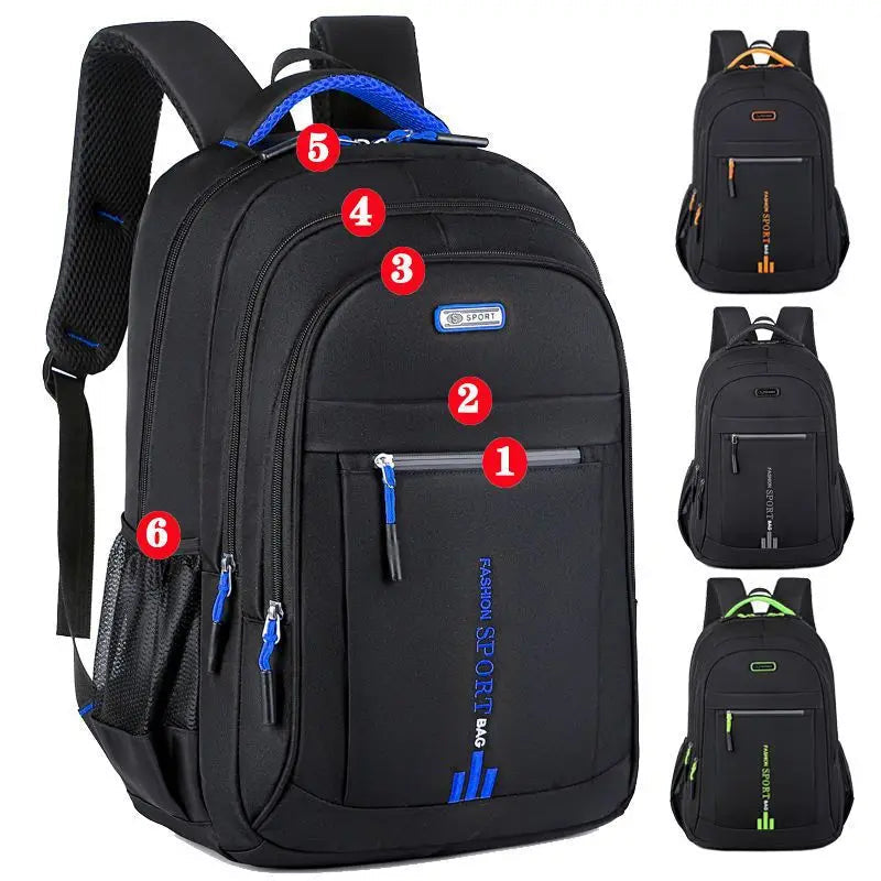 UrbanGuard – Wasserdichter Oxford Rucksack Herren mit Ergonomischem Design 7