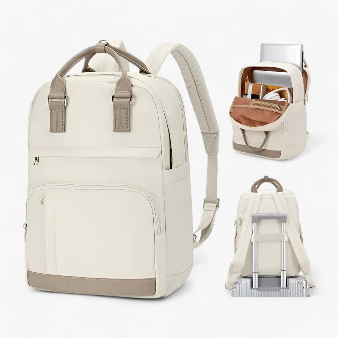Urban Style – Wasserdichter Rucksack Damen für Schule und Alltag 2