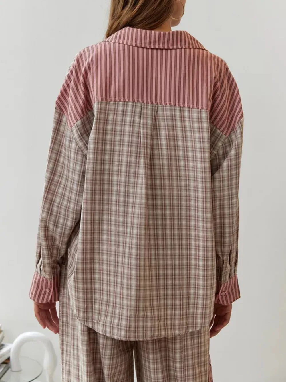 Viktoria – Luxuriöses 2-teiliges Pyjama Set aus 100% Baumwolle für Damen Schlafanzug 6