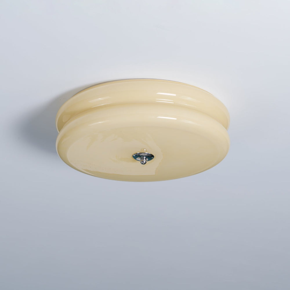 Vintage Art Déco Deckenlampe mit Integrierter LED-Beleuchtung – Elegante Deckenleuchte für Wohnzimmer und Esszimmer 1
