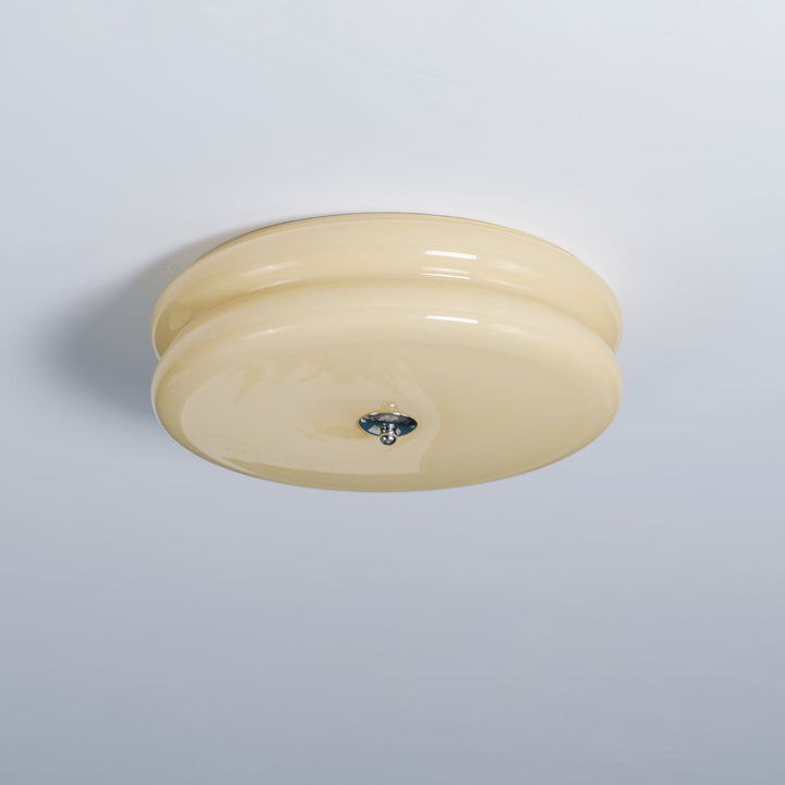 Vintage Art Déco Deckenlampe mit Integrierter LED-Beleuchtung – Elegante Deckenleuchte für Wohnzimmer und Esszimmer 1