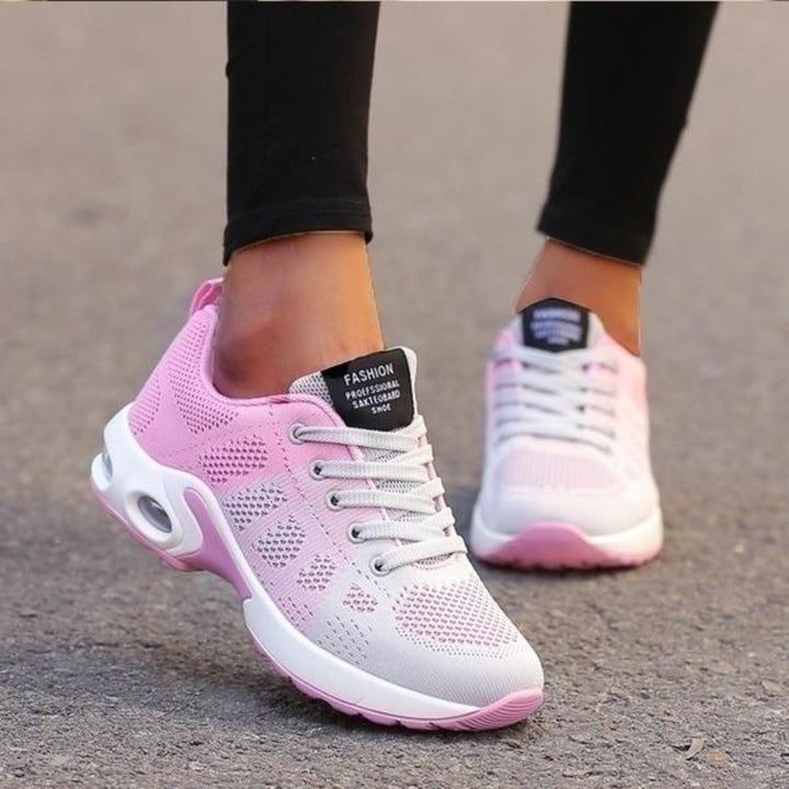 WW Orthopädische Laufschuhe Damen – Leichte Sportschuhe mit Stoßdämpfung und Atmungsaktivem Material 3