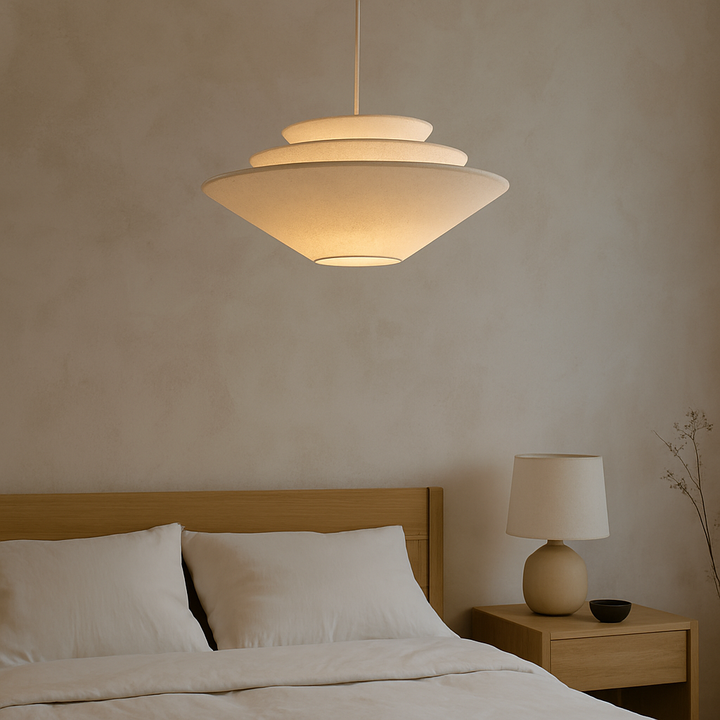 Wabi Sabi Pendelleuchte – Mehrschichtige Hängelampe für Esszimmer und stilvolle Innenräume 3
