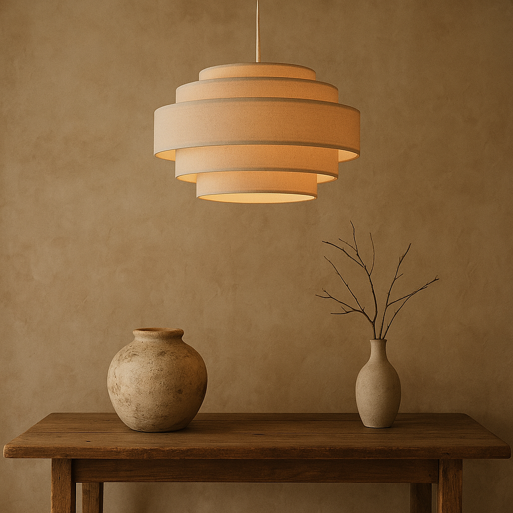 Wabi Sabi – Pendelleuchte Hängelampe mit Warmweißem Licht und Organischem Design 2