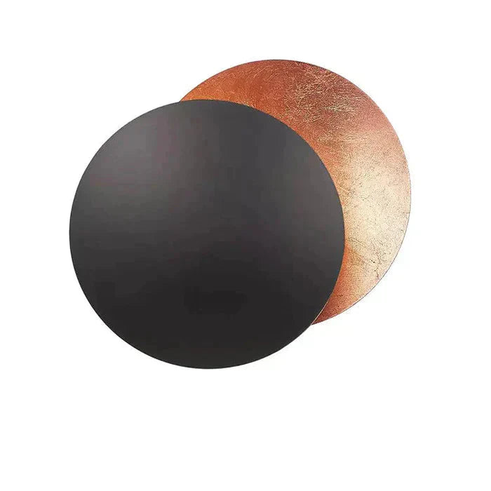 Wandleuchte Innen mit Drehbaren Goldenen Disks – LED Wandleuchte für Gemütliche Atmosphäre 9