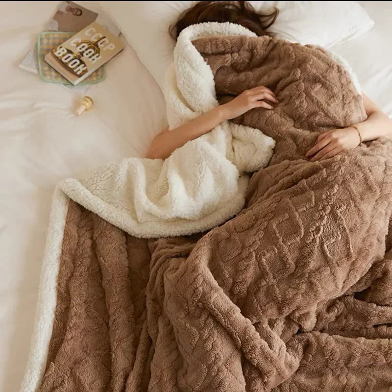 WarmWool – Dicke Schafwolldecke für Ultimativen Komfort und Wärme 0