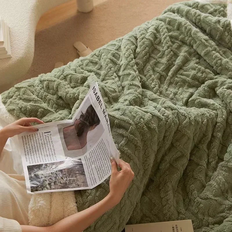 WarmWool – Dicke Schafwolldecke für Ultimativen Komfort und Wärme 1