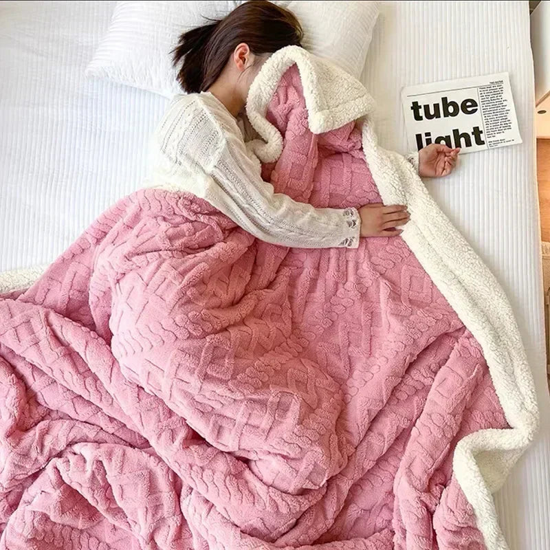 WarmWool – Dicke Schafwolldecke für Ultimativen Komfort und Wärme 7