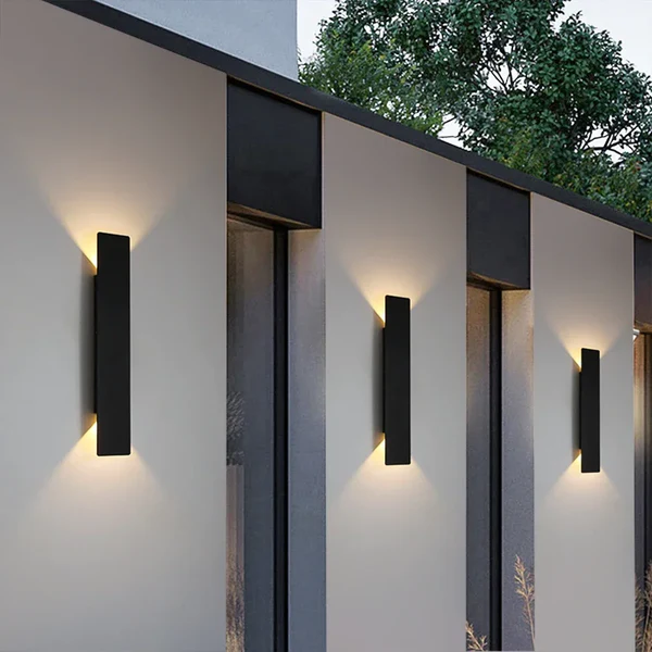 Wasserdichte LED-Außenwandleuchte – Moderne Außenbeleuchtung für Garten und Terrasse 0