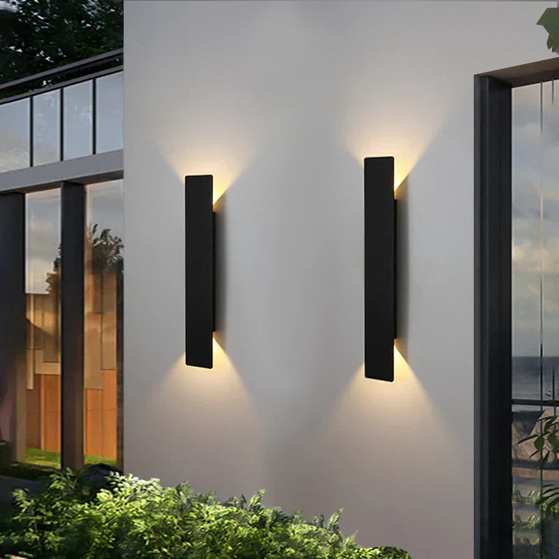 Wasserdichte LED-Außenwandleuchte – Moderne Außenbeleuchtung für Garten und Terrasse 1