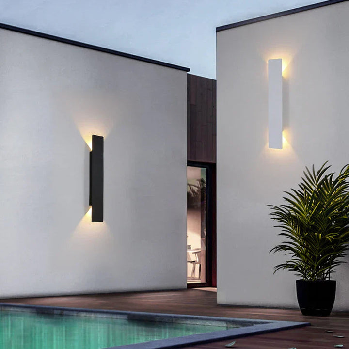 Wasserdichte LED-Außenwandleuchte – Moderne Außenbeleuchtung für Garten und Terrasse 2