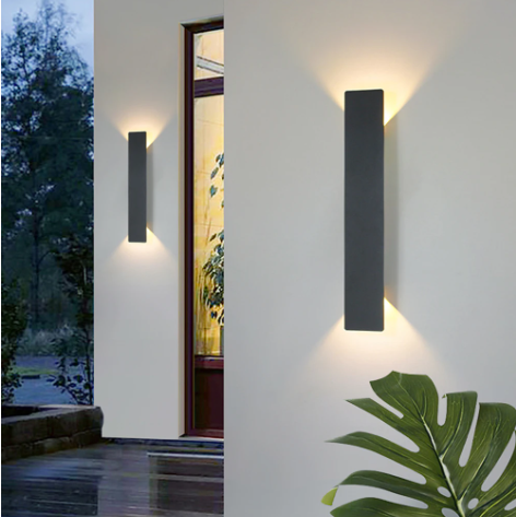 Wasserdichte LED-Außenwandleuchte – Moderne Außenbeleuchtung für Garten und Terrasse 3