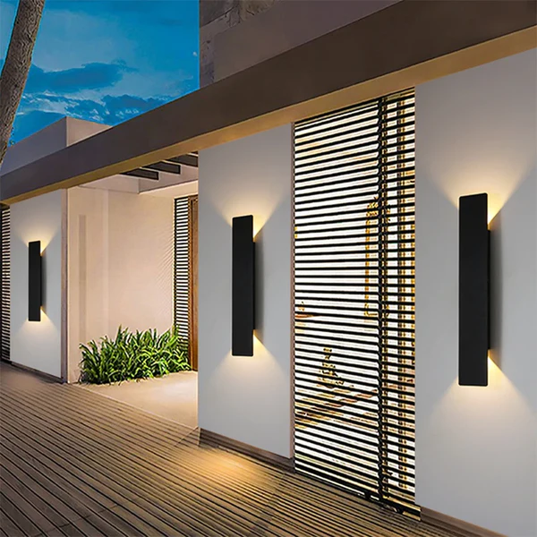 Wasserdichte LED-Außenwandleuchte – Moderne Außenbeleuchtung für Garten und Terrasse 5