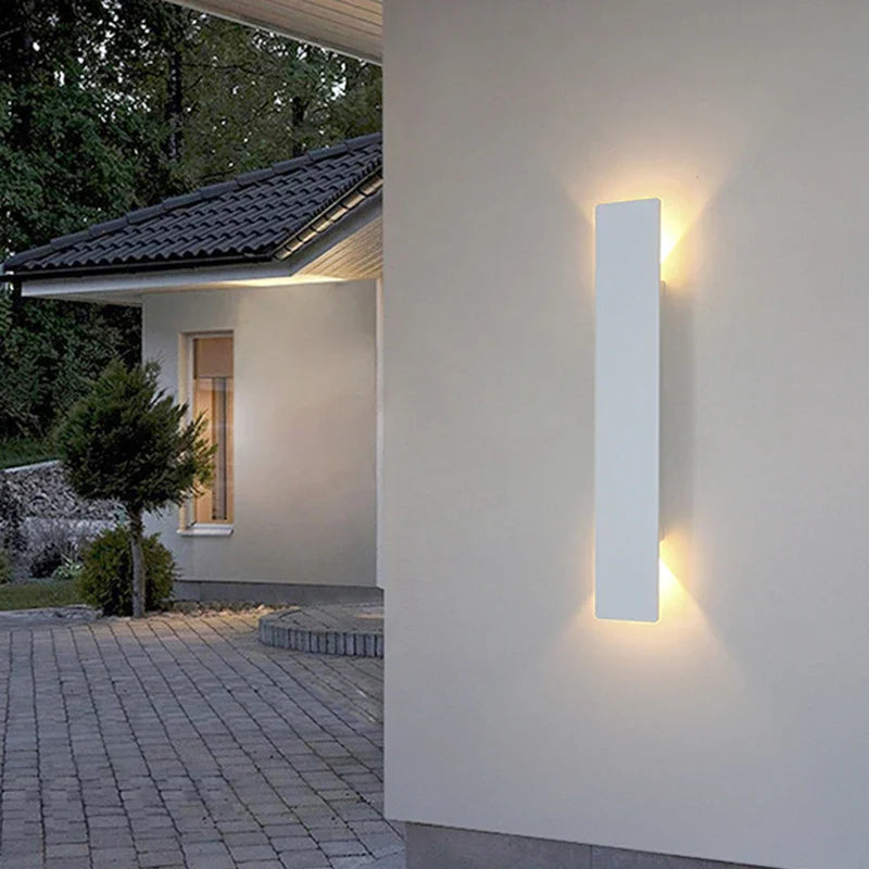 Wasserdichte LED-Außenwandleuchte – Moderne Außenbeleuchtung für Garten und Terrasse 7