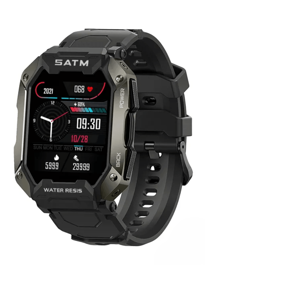 Wasserdichte Smartwatch mit 1,72-Zoll-Display und 50 Tagen Batterielaufzeit – Perfekt für Outdoor-Abenteuer und Gesundheitsüberwachung 0