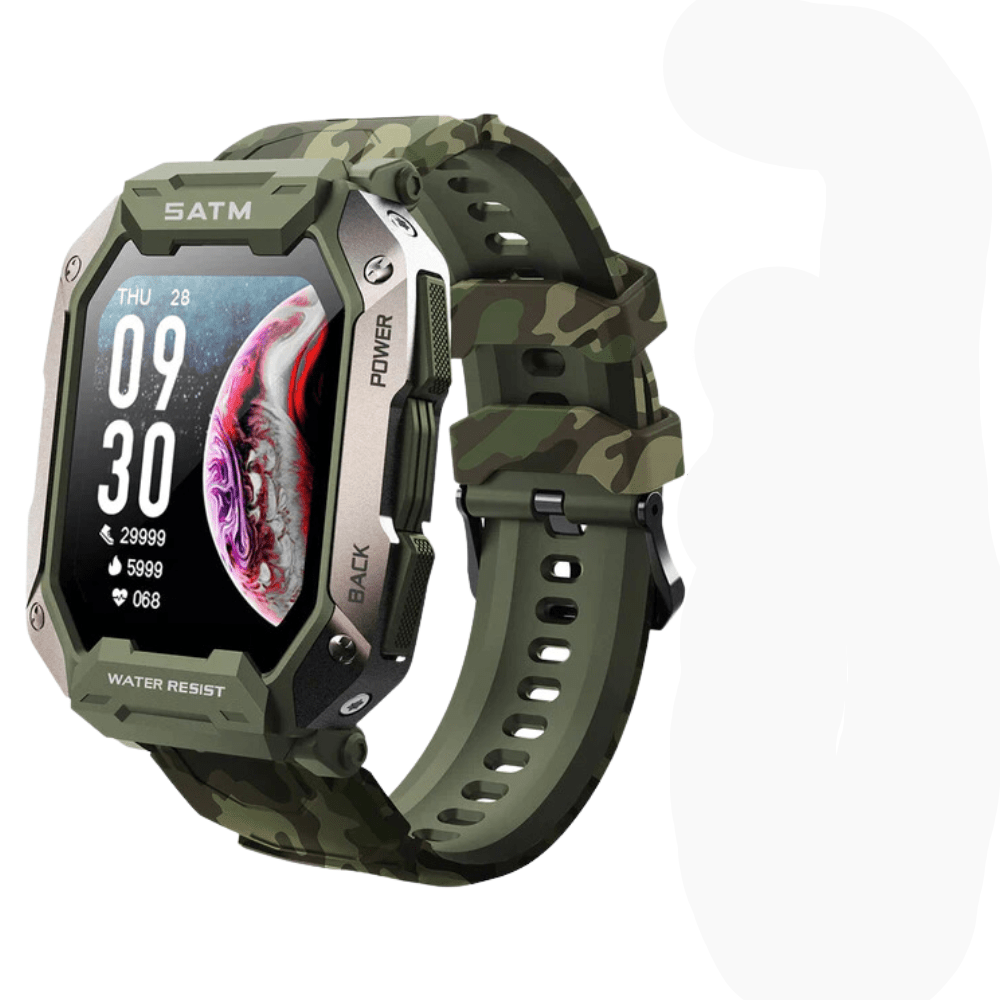 Wasserdichte Smartwatch mit 1,72-Zoll-Display und 50 Tagen Batterielaufzeit – Perfekt für Outdoor-Abenteuer und Gesundheitsüberwachung 3