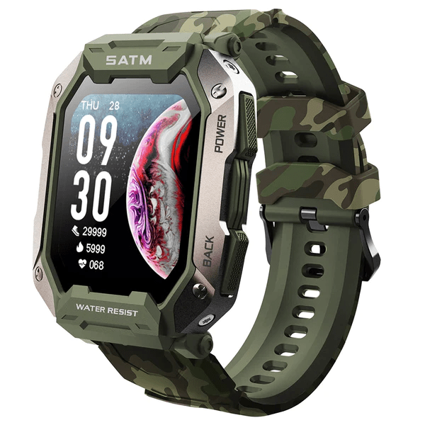Wasserdichte Smartwatch mit 1,72-Zoll-Display und 50 Tagen Batterielaufzeit – Perfekt für Outdoor-Abenteuer und Gesundheitsüberwachung 4