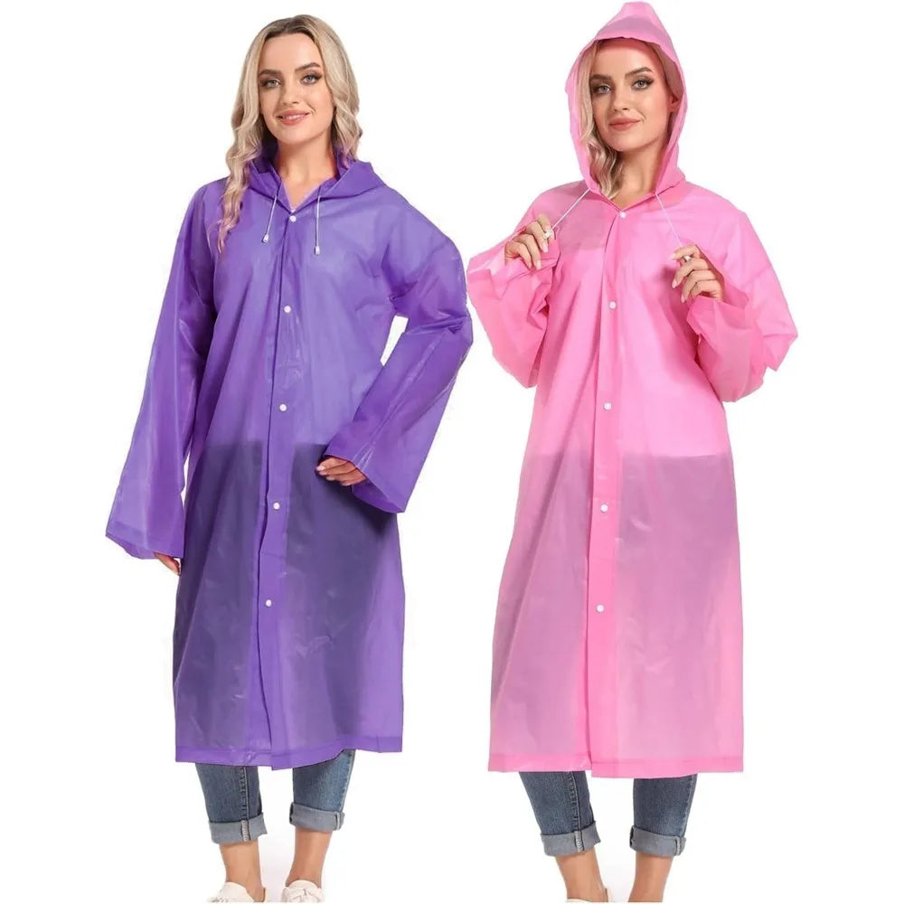 Wasserdichter Regenponcho für Erwachsene – Tragbar, Leicht und Vielseitig für Outdoor-Aktivitäten 1