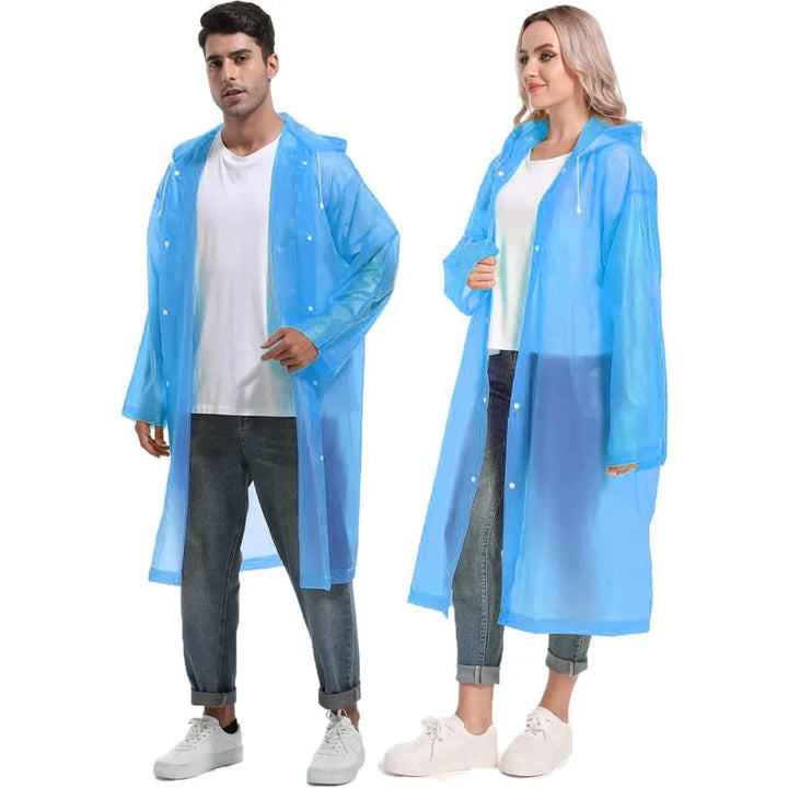 Wasserdichter Regenponcho für Erwachsene – Tragbar, Leicht und Vielseitig für Outdoor-Aktivitäten 4