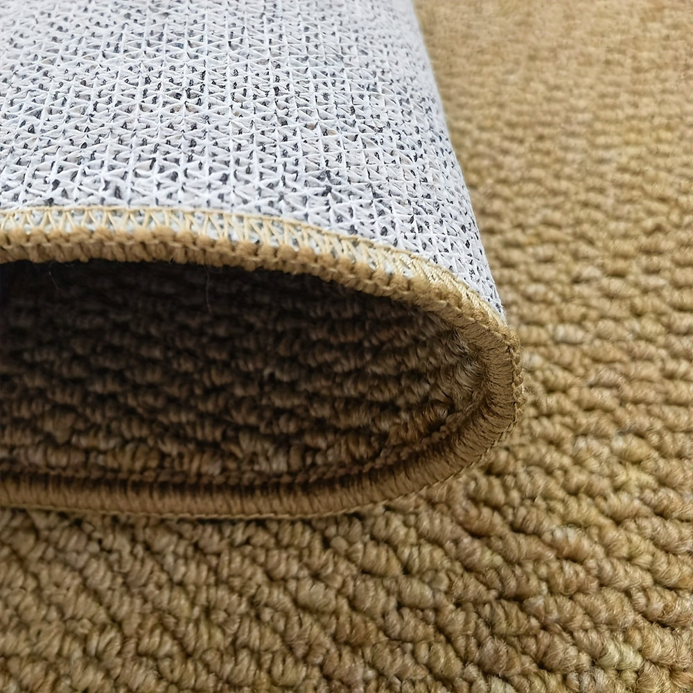 Weiche Jute-ähnliche Fußmatte für Innen und Außen – Wasserabsorbierend, Pflegeleicht, 50x80 cm bis 80x120 cm 8